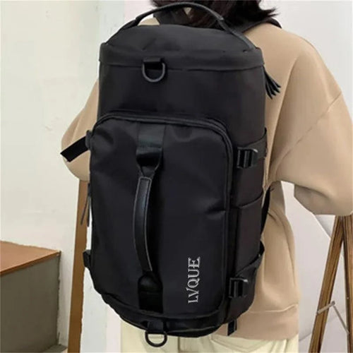 Outdoor backpack waterproof sports travel backpack fitness backpack large capacity travel bag shoe compartment backpack