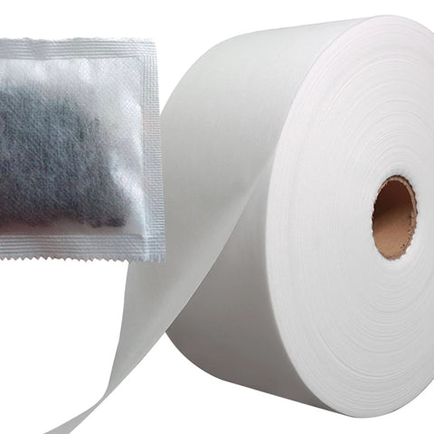 PP Non-woven Fabric Roll Film Tea Bag Roll Material Coffee Filter Net Food Packaging Net Roll Material Can Be Boiled in Water