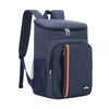 30-liter thermal backpack cooler bag, waterproof and insulated for travel and beach use.