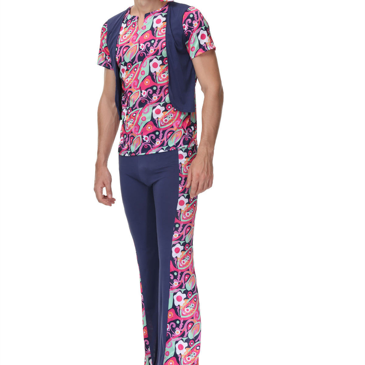 Halloween Retro Disco Couple Costume – Fun & Stylish