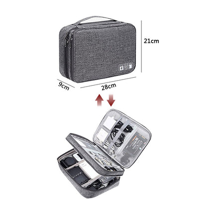 Portable Waterproof Travel Electronics Organizer Bag
