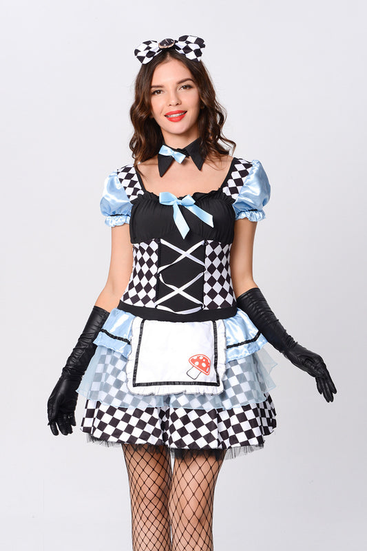 Halloween Fantasy Alisha Costume Dress – Blue