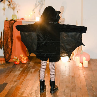 Halloween Kids Cloak Costume – Jumpsuit & Pantyhose