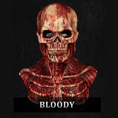 Bloody Skull Mask – Halloween Latex Costume