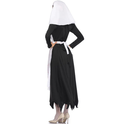 Halloween Nun Costume Dress