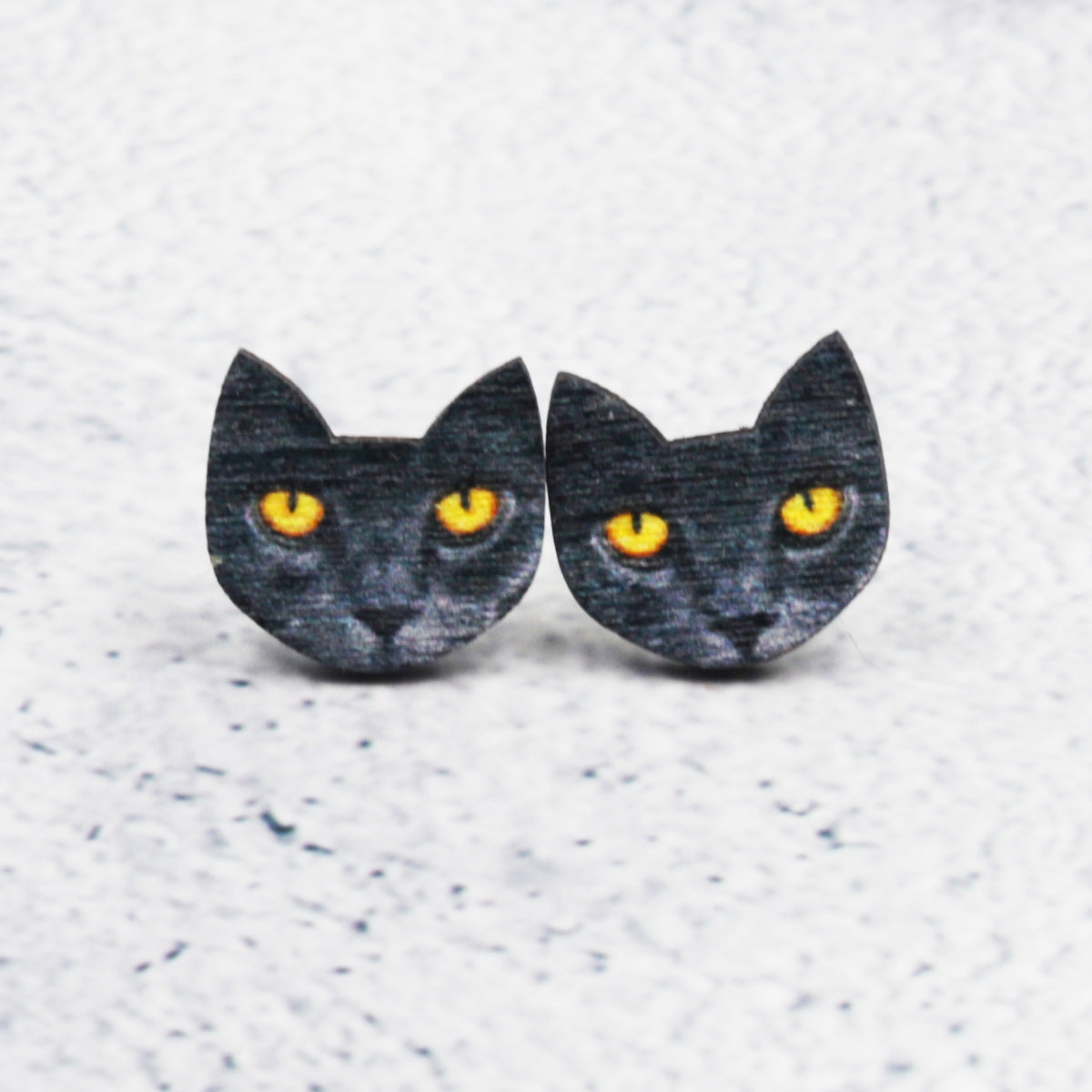 Halloween Bat Stud Earrings – Spooky Chic