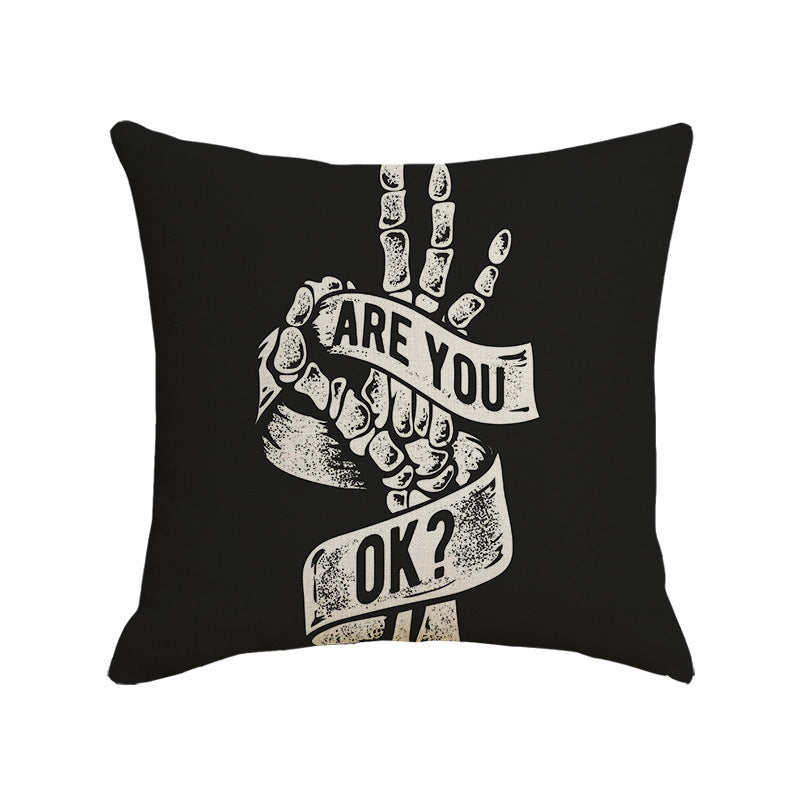 Halloween Digital Print Decorative Pillow
