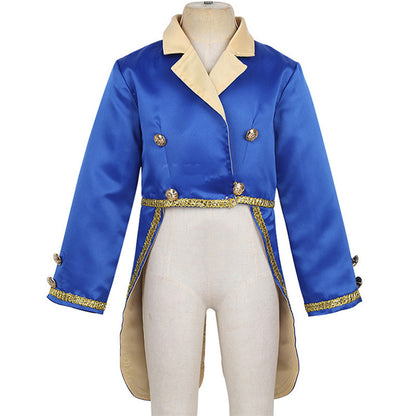 Kids’ Halloween Diagonal Neck Tuxedo – Cosplay Costume