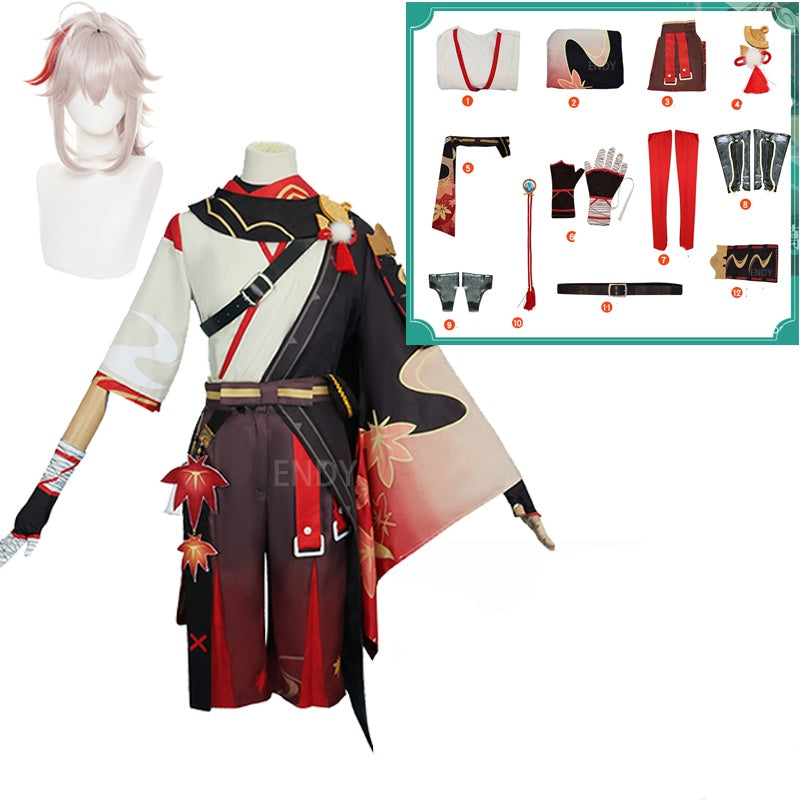 Deluxe Halloween Cosplay Costume Set (With Wig Option)