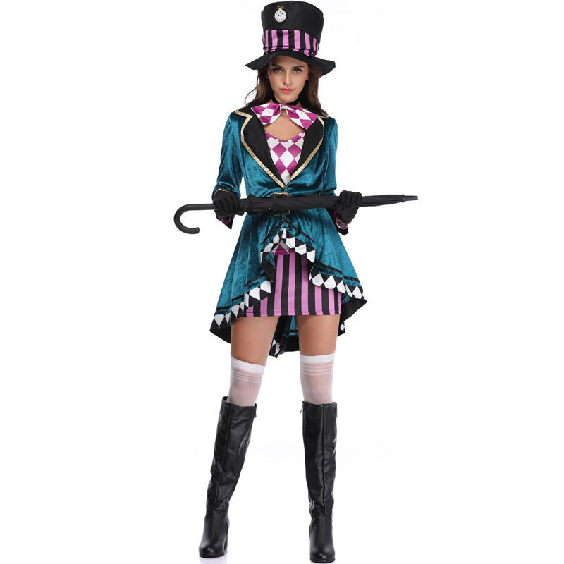 Halloween Female Mage Costume – Hat & Outfit Set