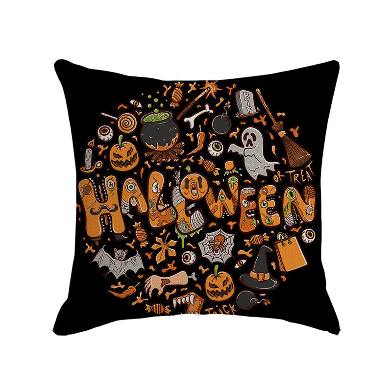 Halloween Digital Print Decorative Pillow