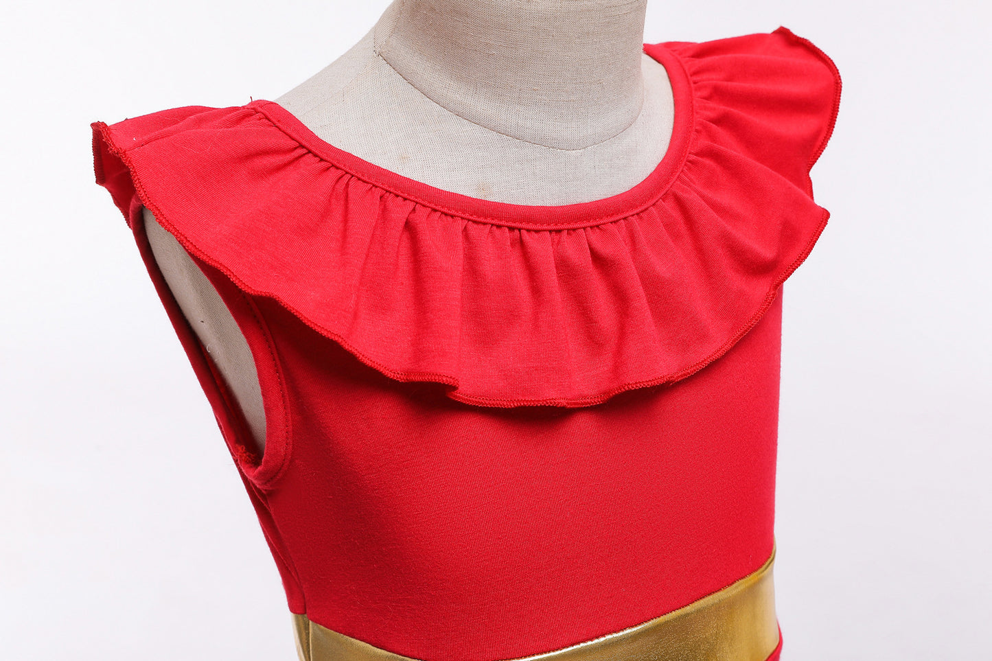 Halloween Girls’ Red Princess Dress – Kids Costume