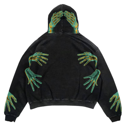 Women’s Halloween Skull Sweatshirt