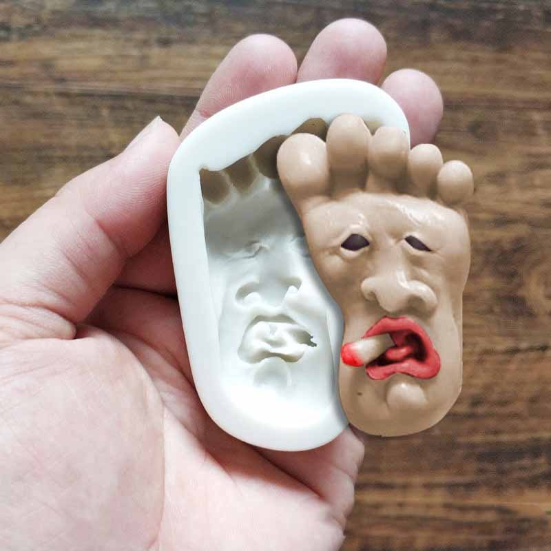 Halloween Brain & Heart Silicone Mold – DIY Fun