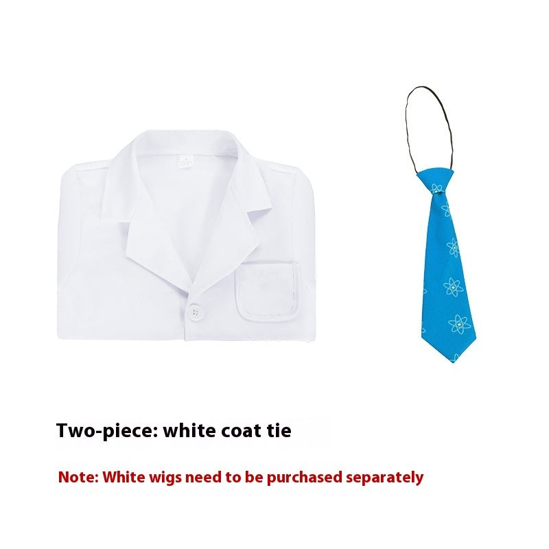 Children’s Halloween Scientist Costume – White Coat Set