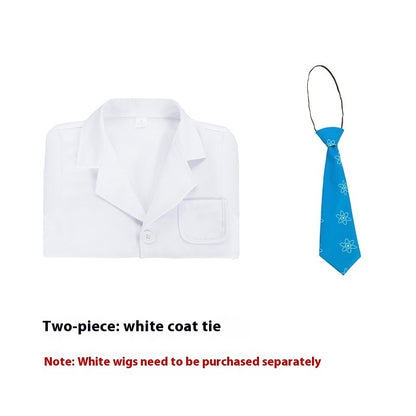 Children’s Halloween Scientist Costume – White Coat Set