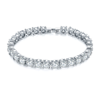 Women's Simple Fashion Hollowed-out Rhinestone Zircon Bracelet