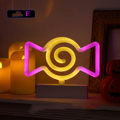 Glowing Halloween Pumpkin Lantern