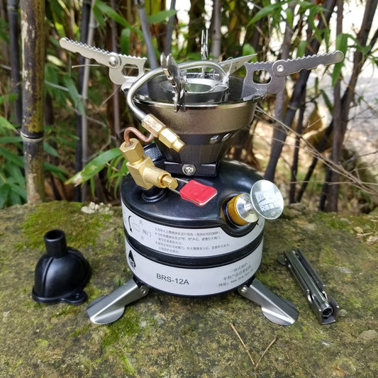 Portable Field Oil Stove – Outdoor Camping Cooker