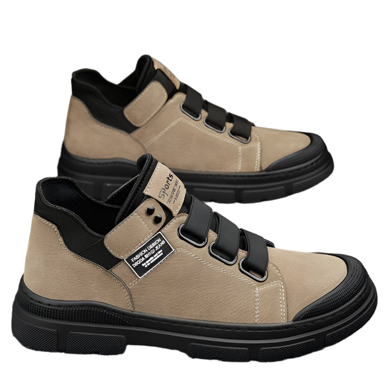 Men’s Suede Winter Slip-Ons – Warm Casual Sneakers