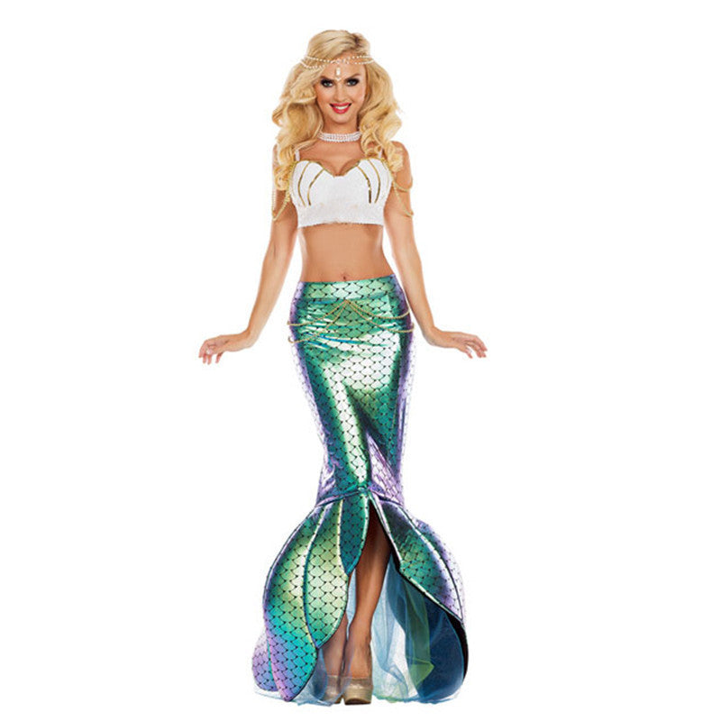 Halloween Female Mermaid Cosplay Costume