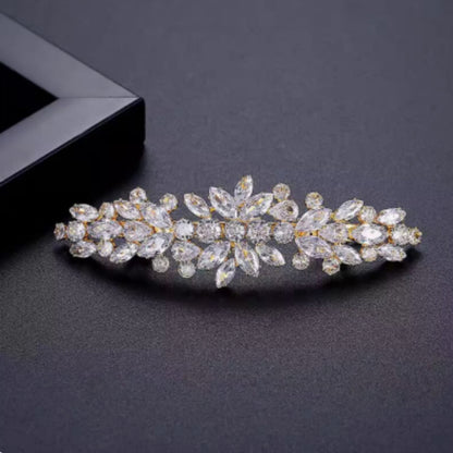 S925 Sterling Silver Moissanite All-match Light Luxury Hairpin