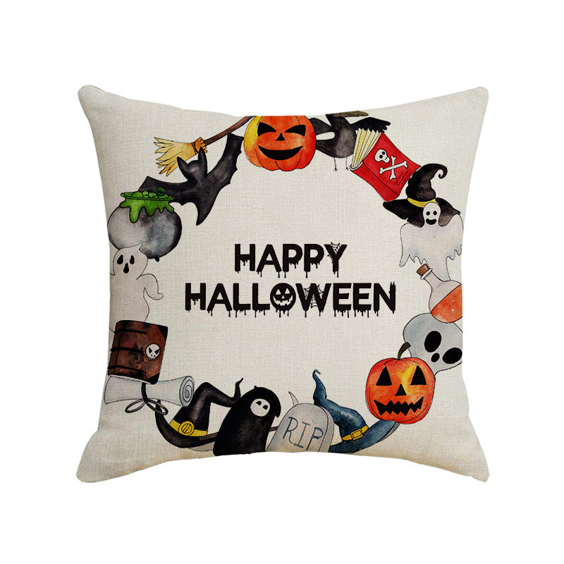 Halloween Digital Print Decorative Pillow