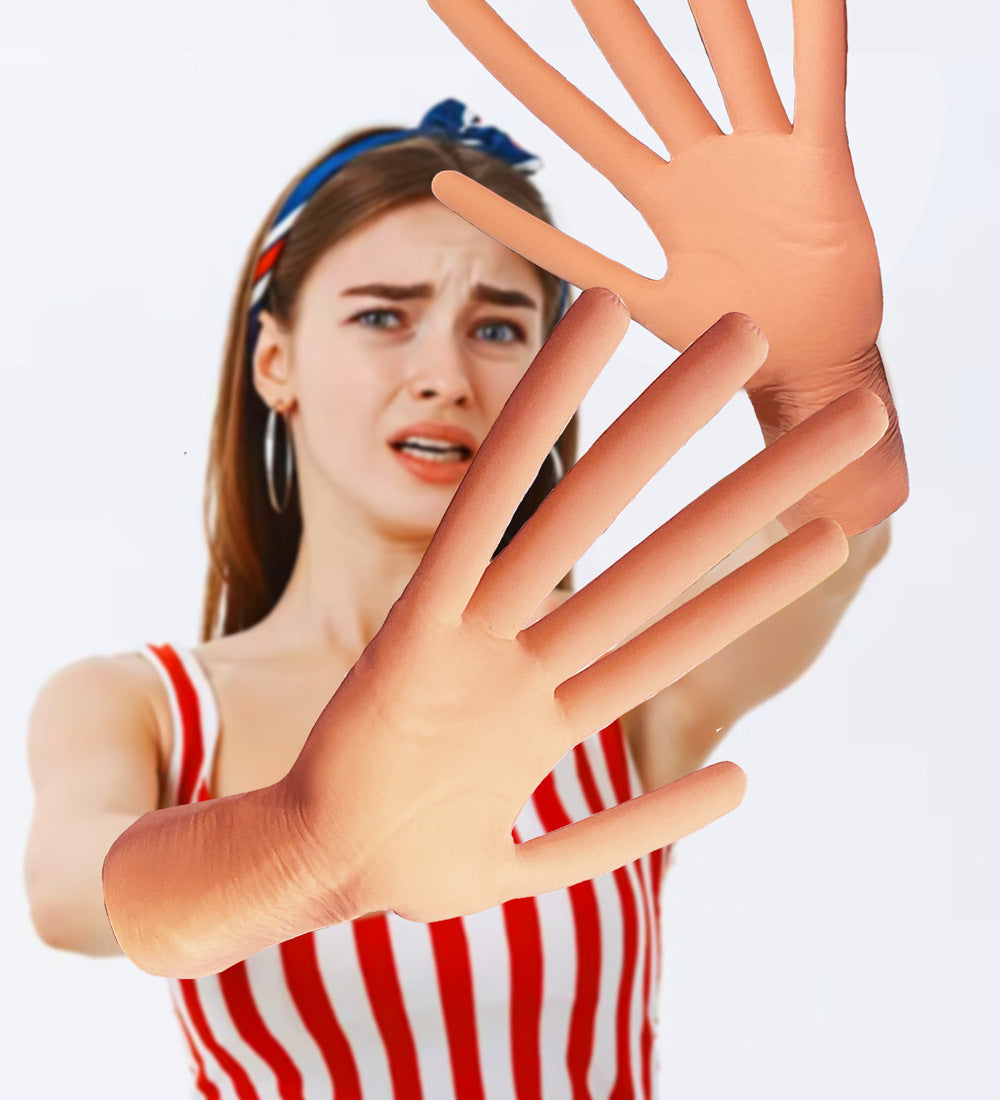 Halloween Hot Dog Gloves – Fun Party Costume Accessory