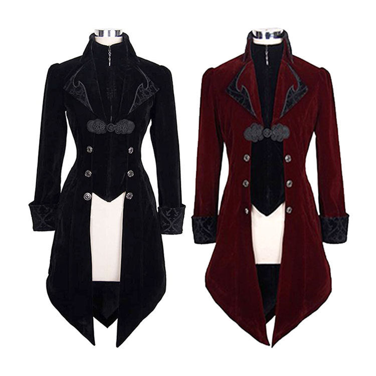 Women's Red & Black Halloween Cosplay Costume
