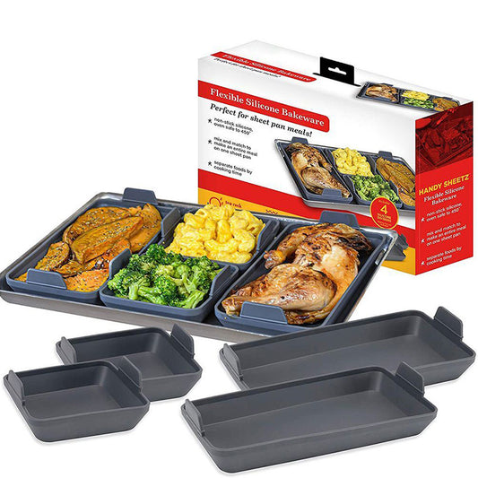 Non-Stick Silicone Baking Pan Set(4-Piece)