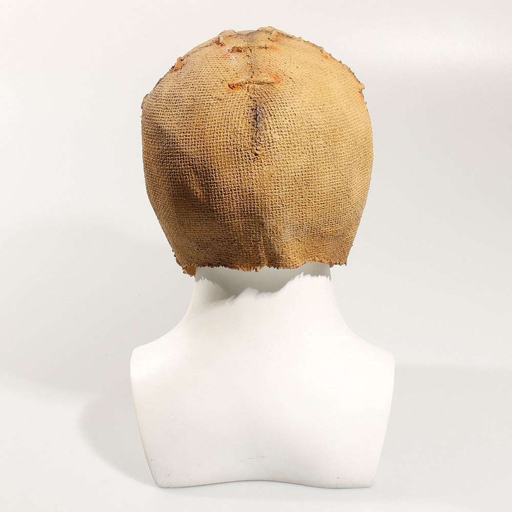 Halloween Horror Latex Skull Mask – DIY Headgear