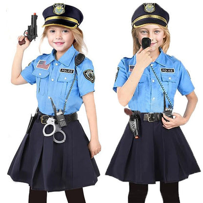 Kids Police Officer Halloween Costume