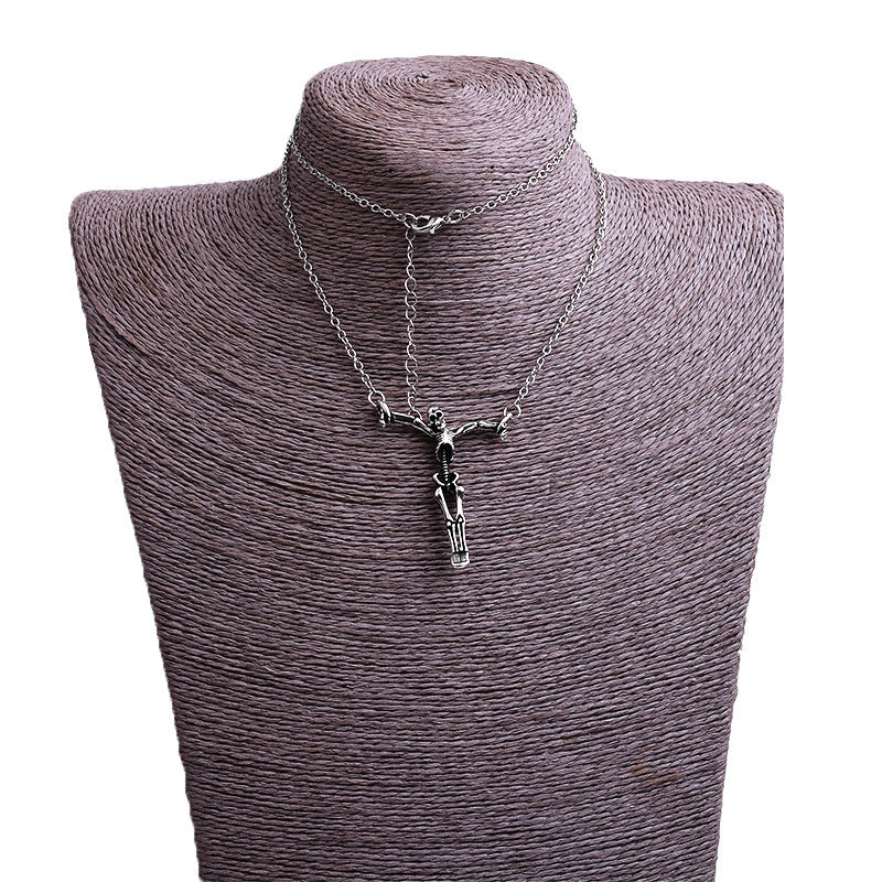 Halloween Pirate Skull Necklace for Men & Women