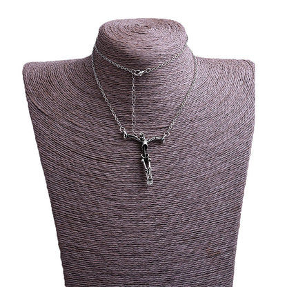 Halloween Pirate Skull Necklace for Men & Women