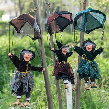 Halloween Glowing Witch Door Hanging Toy – Spooky Decor