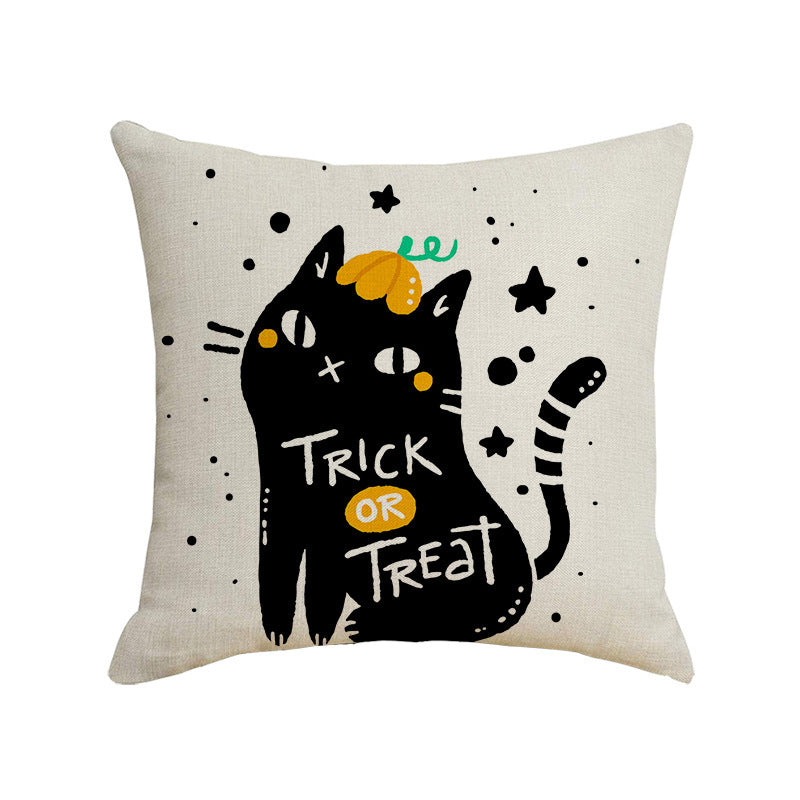Halloween Digital Print Decorative Pillow