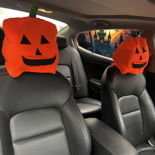 Halloween Pumpkin Chair Cover – Festive Decor