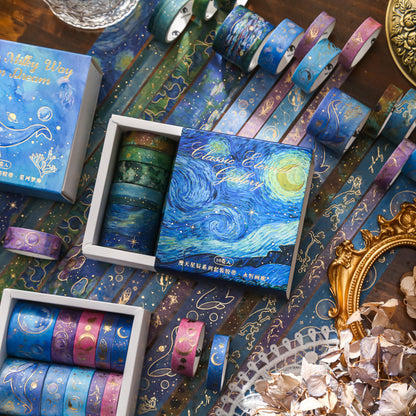 Japanese Paper Tape Set – Starry Celestial Designs