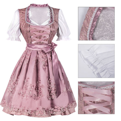 Women’s Halloween Beer Skirt Costume – Dress & Apron