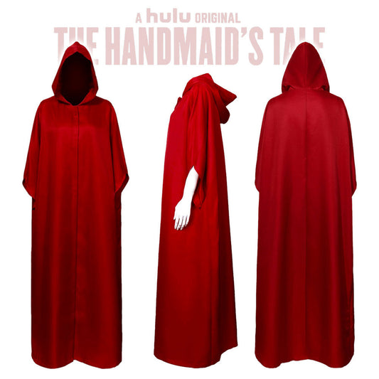 Offred Halloween Cosplay Costume for Women – Cloak & Dress