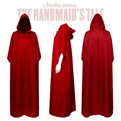 Offred Halloween Cosplay Costume for Women – Cloak & Dress