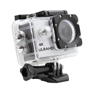 4K Waterproof Sports Action Camera with WiFi, 2.0” LCD & 170° Wide-Angle Lens