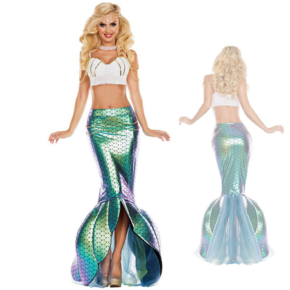 Halloween Female Mermaid Cosplay Costume