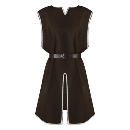 Men’s Halloween Medieval Gown – Loose Pullover Robe