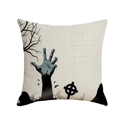 Halloween Digital Print Decorative Pillow