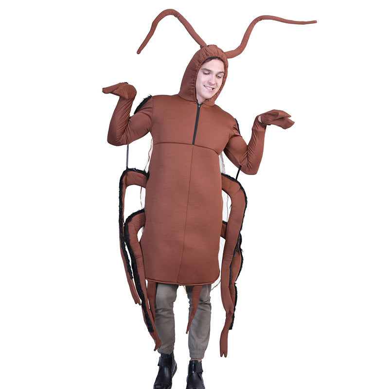 Men’s Halloween Cockroach Costume – Fun One-Piece