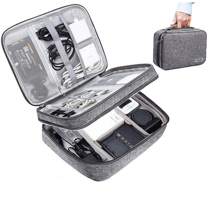 Portable Waterproof Travel Electronics Organizer Bag
