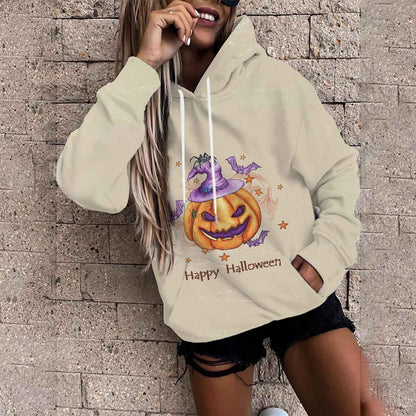 Women’s Halloween Padded Sweater – 3D Street Style