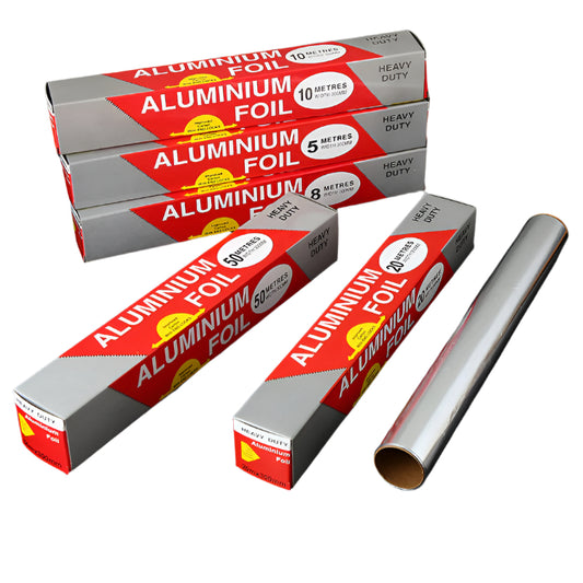 Thermal Tin Foil Roll – Heat-Conductive Silver Foil for BBQ