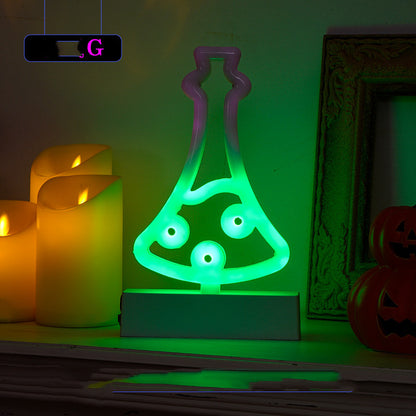 Glowing Halloween Pumpkin Lantern